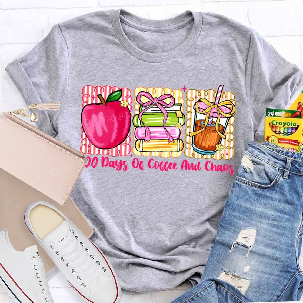 100 Days Of Coffee And Chaos Apple Books T-shirt