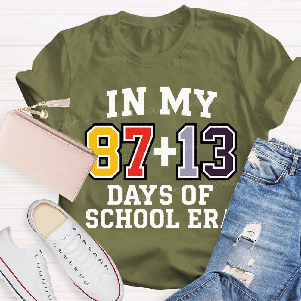 In My 100 Days Of School Era T-shirt