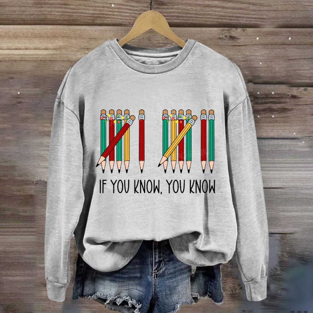 If You Know You Know Christmas Sweatshirt