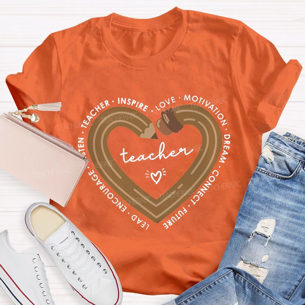 Inspire Love Black History Teacher T-Shirt