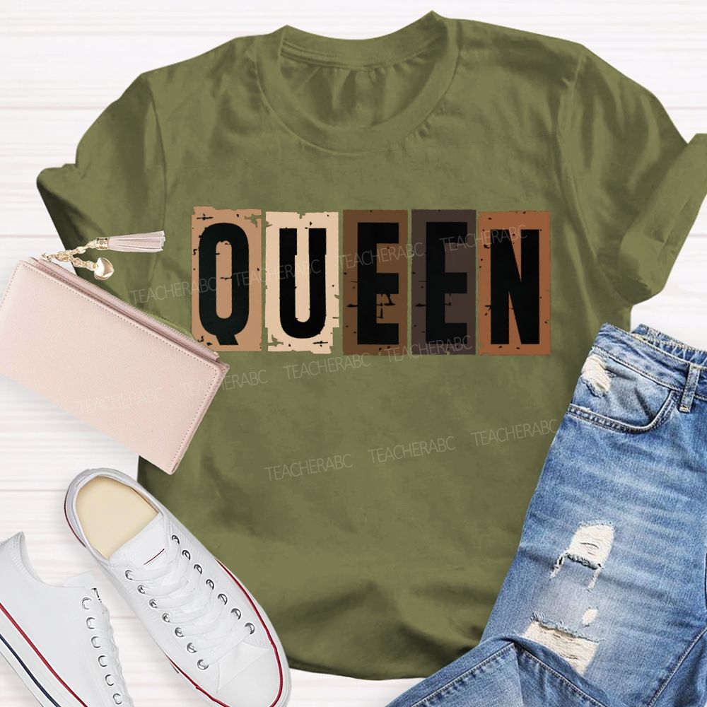 Queen Women In History Women Empowerment T-shirt