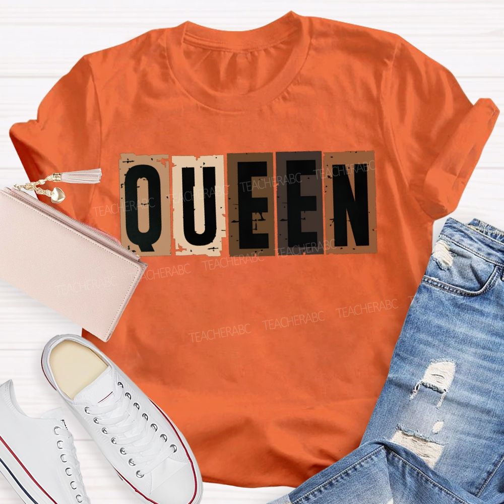 Queen Women In History Women Empowerment T-shirt