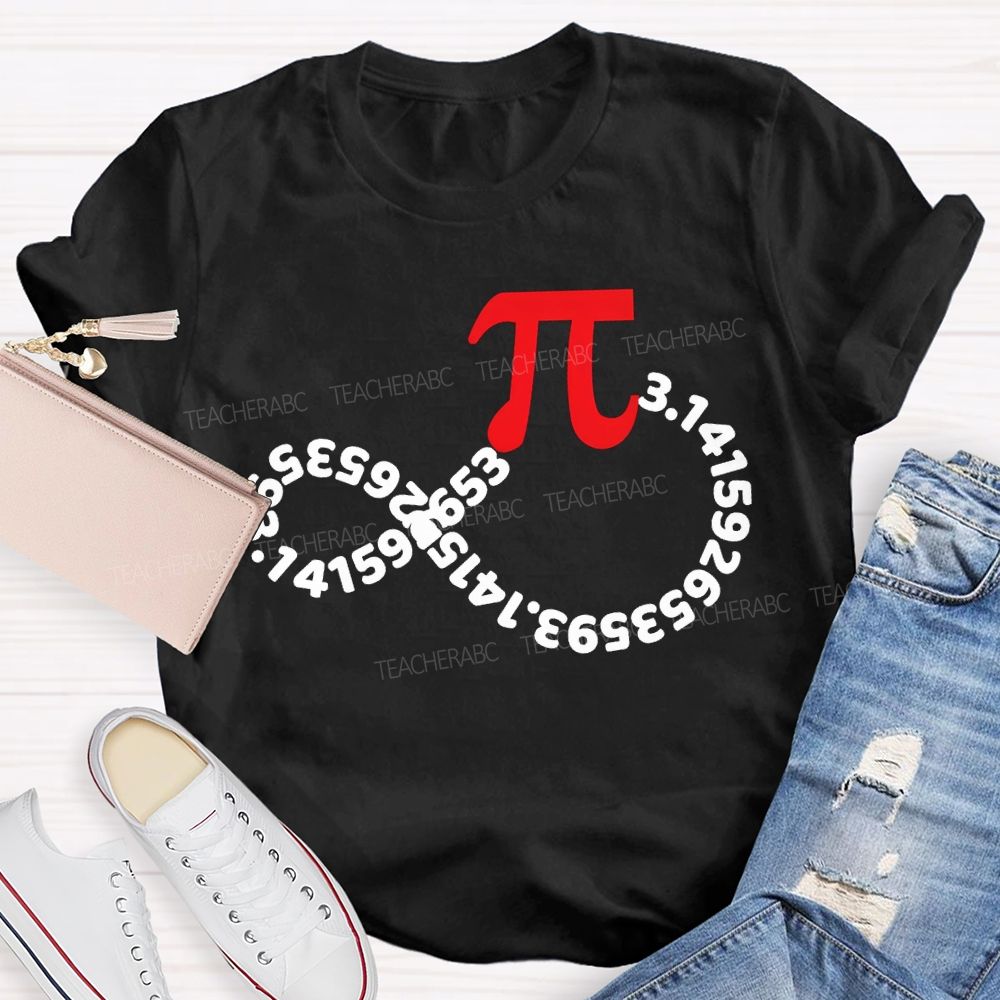 Digital Printing And Pi Math Teacher T-shirt