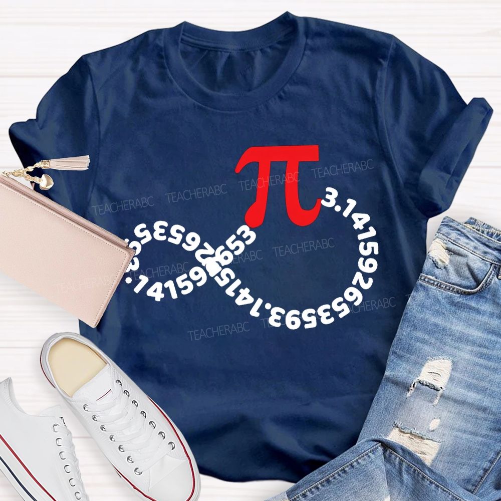 Digital Printing And Pi Math Teacher T-shirt