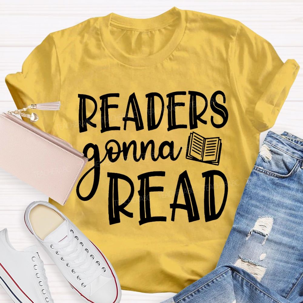 Readers Gonna Read Fall In Love With Reading T-shirt