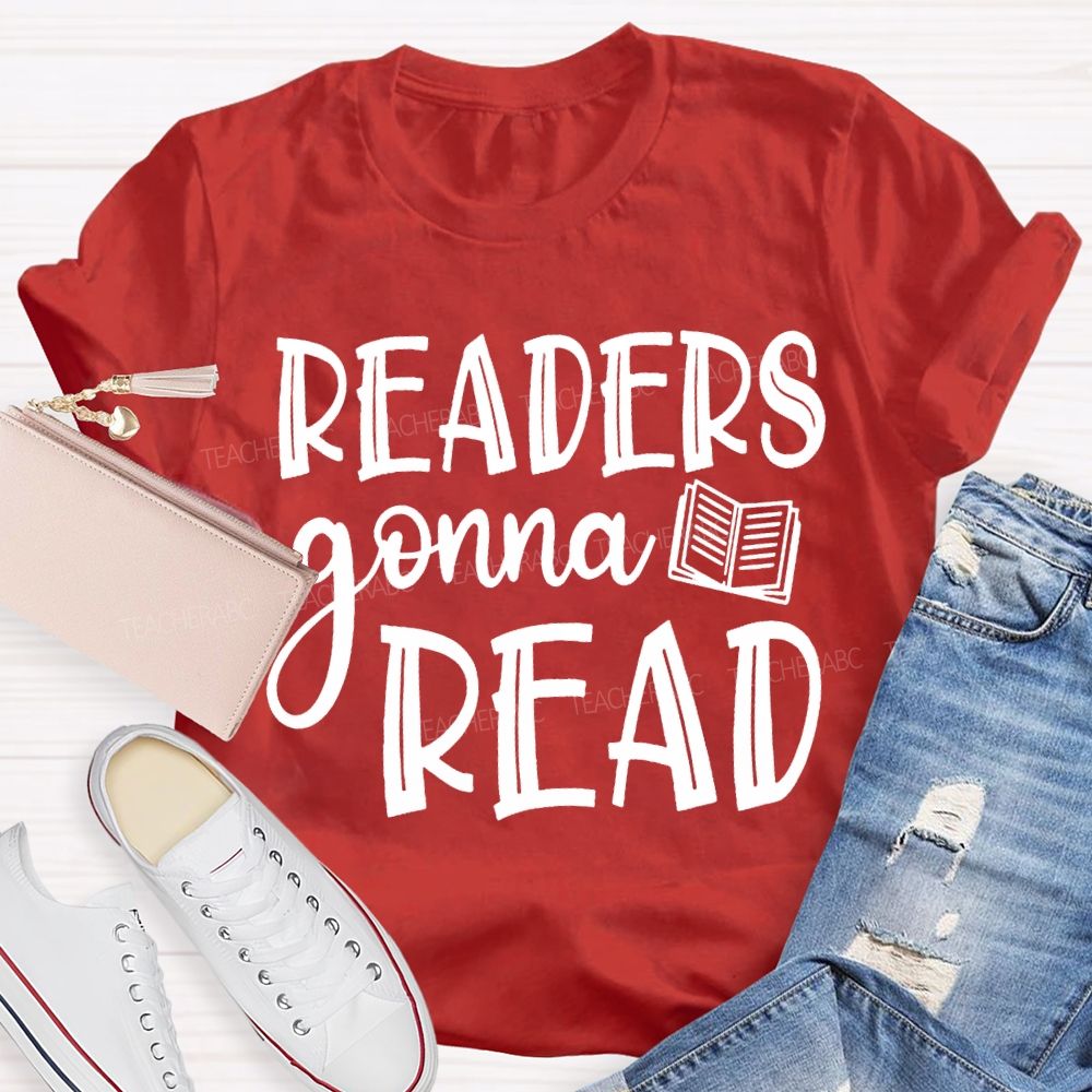 Readers Gonna Read Fall In Love With Reading T-shirt