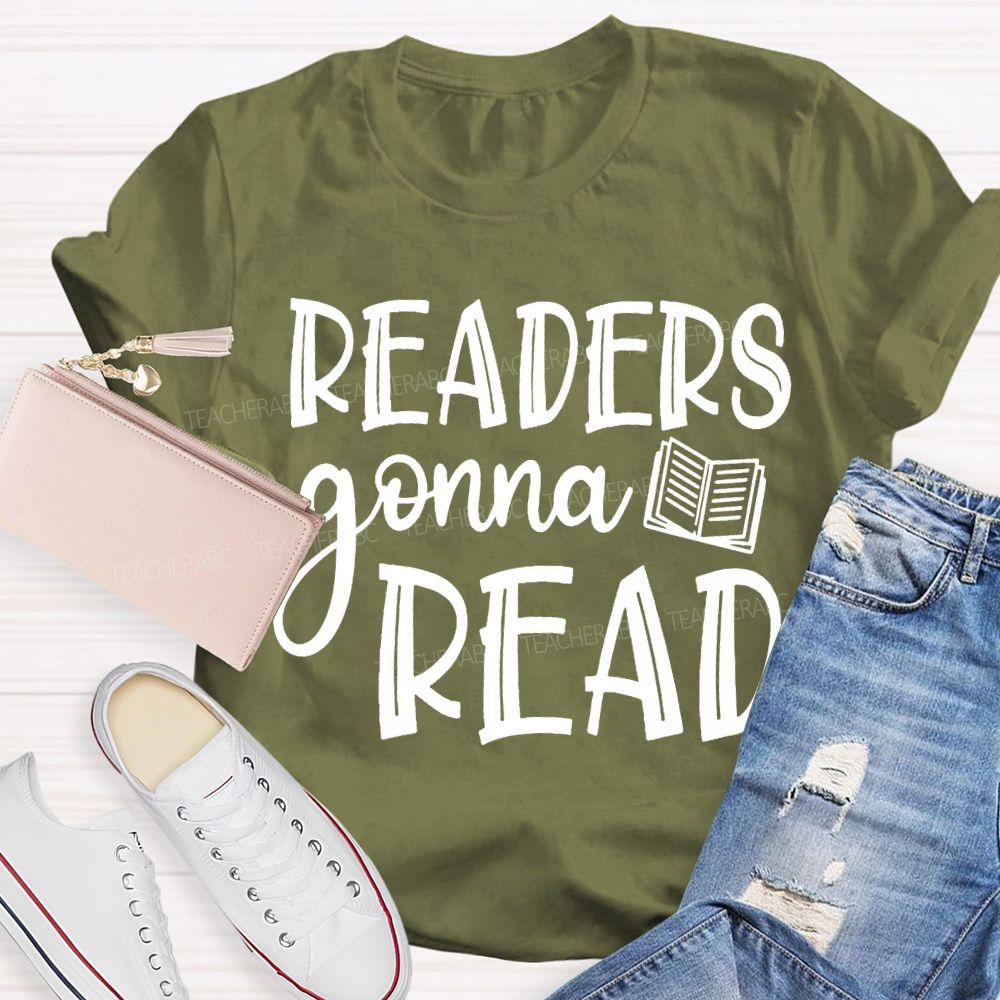 Readers Gonna Read Fall In Love With Reading T-shirt