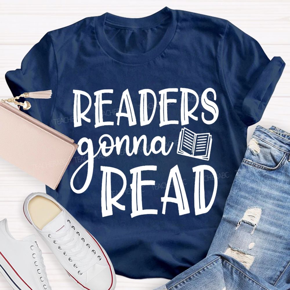 Readers Gonna Read Fall In Love With Reading T-shirt