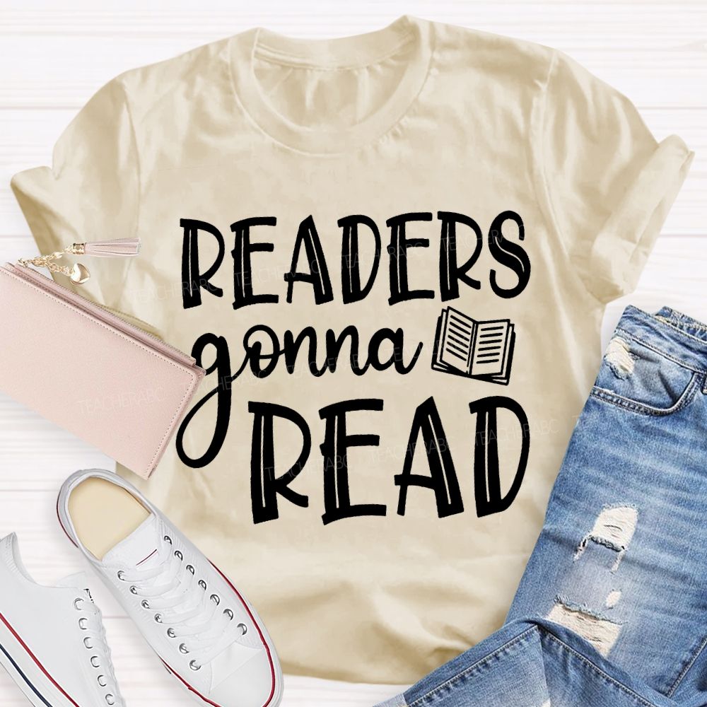 Readers Gonna Read Fall In Love With Reading T-shirt