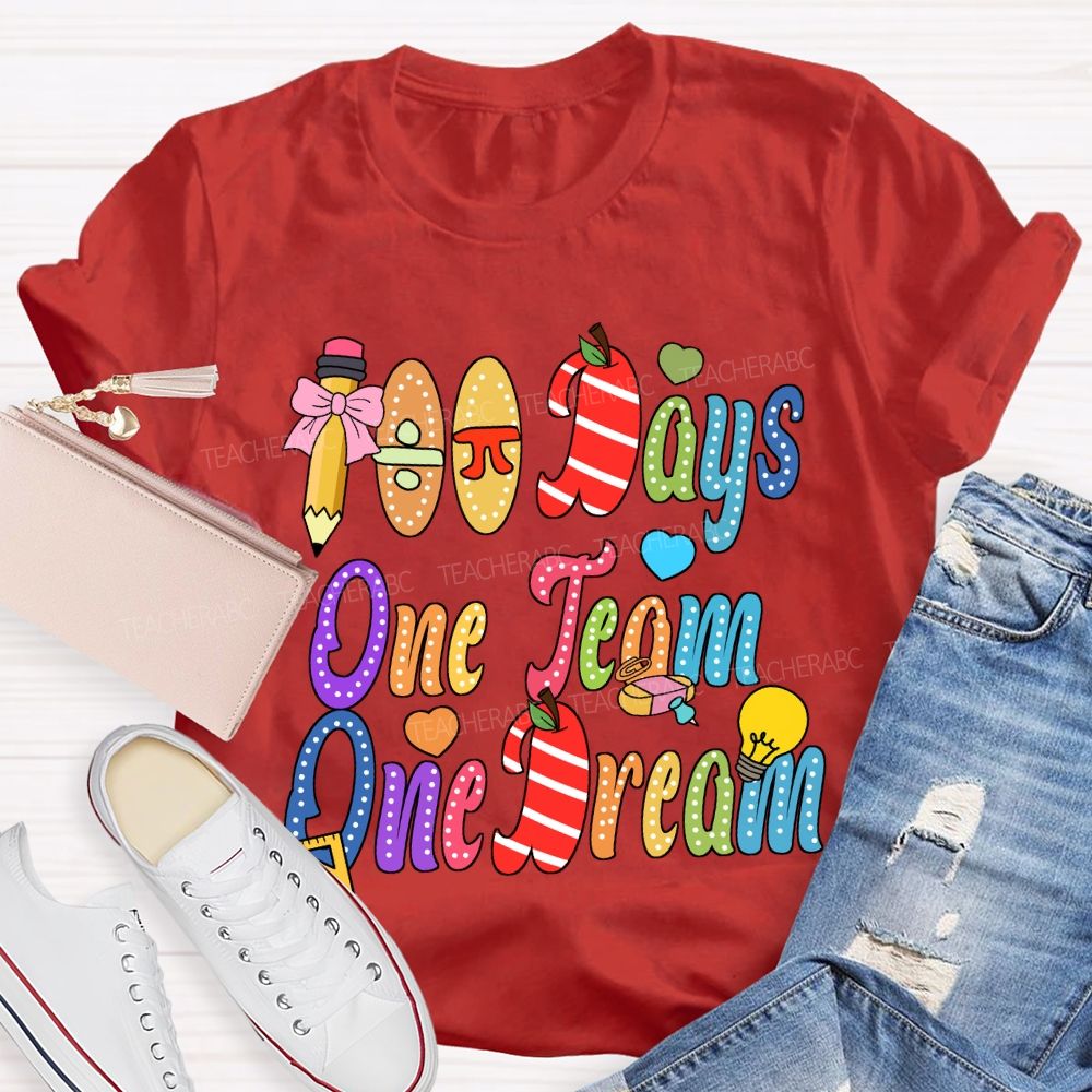 100 Days One Team One Dream T-Shirt