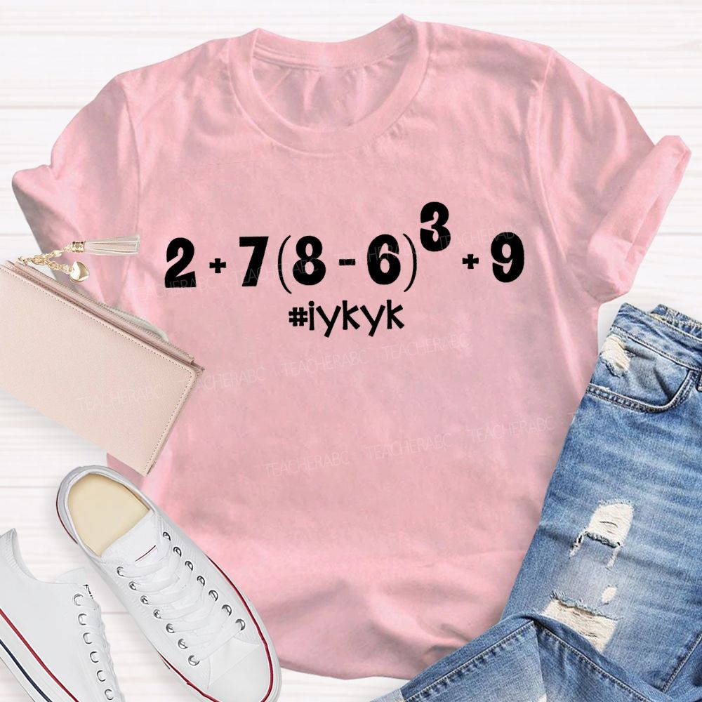 Difficult Math Problems The Answer Is 67 Math Teacher T-shirt