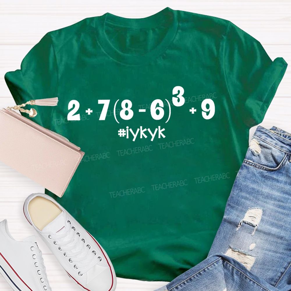 Difficult Math Problems The Answer Is 67 Math Teacher T-shirt