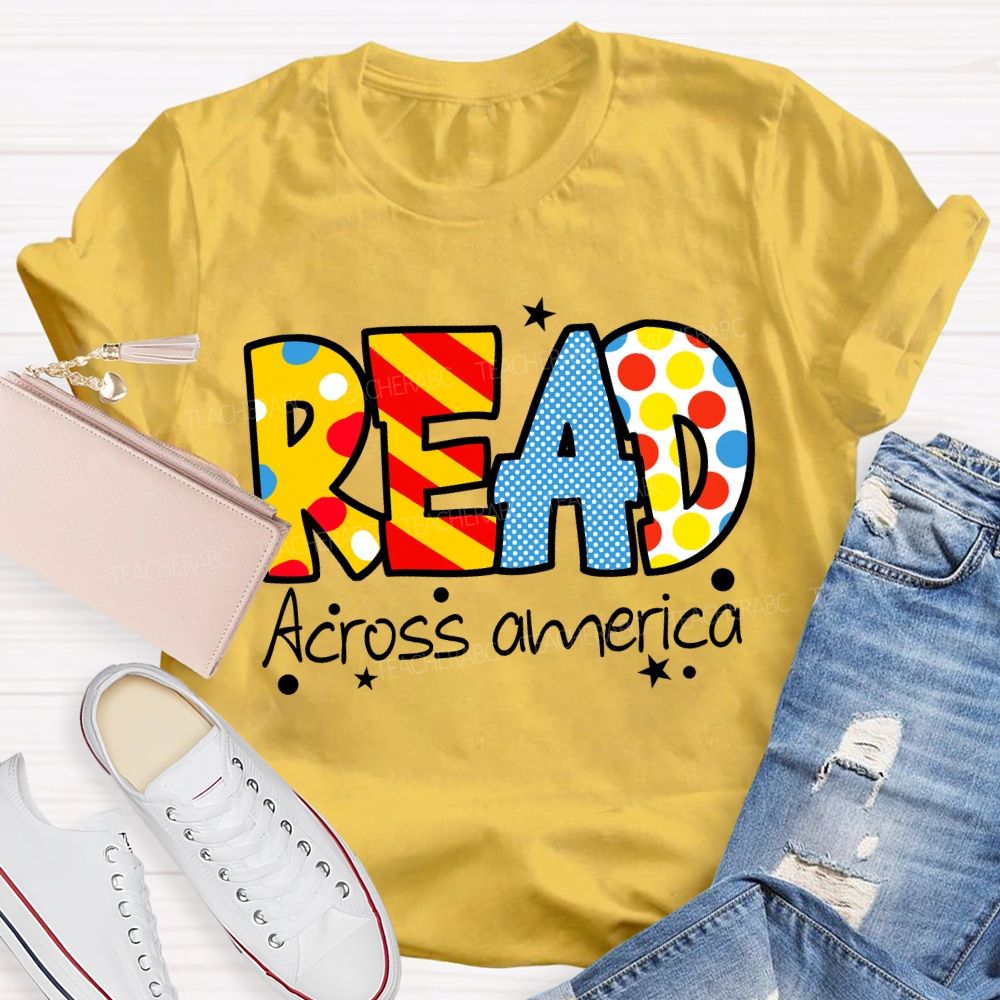 Read Across America Colorblock T-Shirt