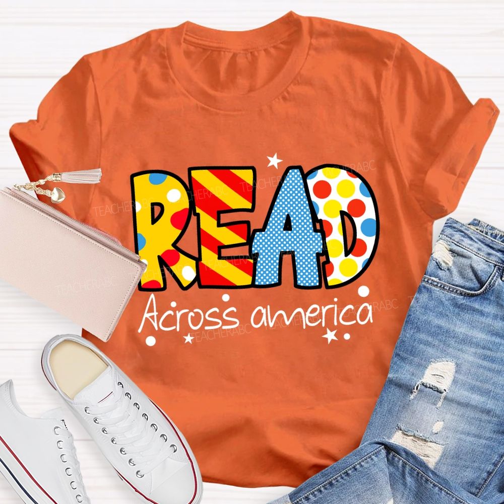 Read Across America Colorblock T-Shirt