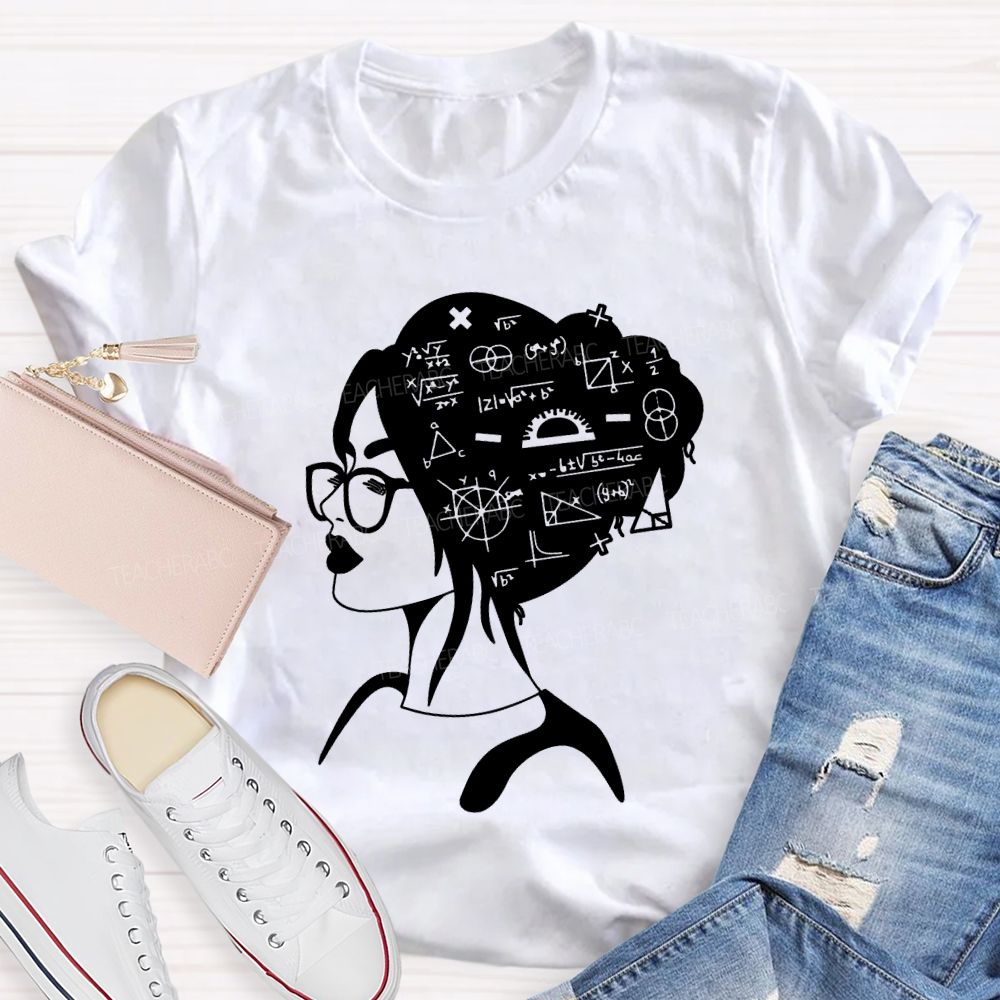 A Math Teacher Who Brainstorms T-shirt