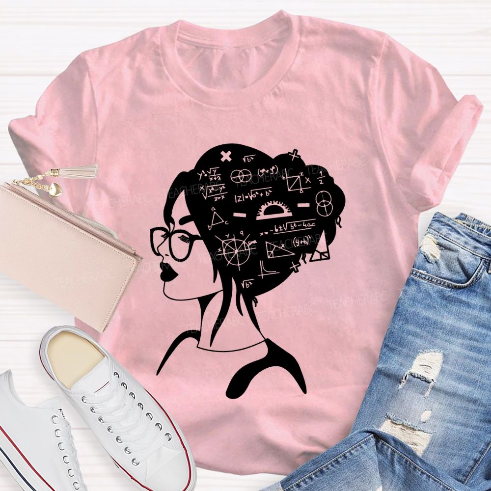 A Math Teacher Who Brainstorms T-shirt