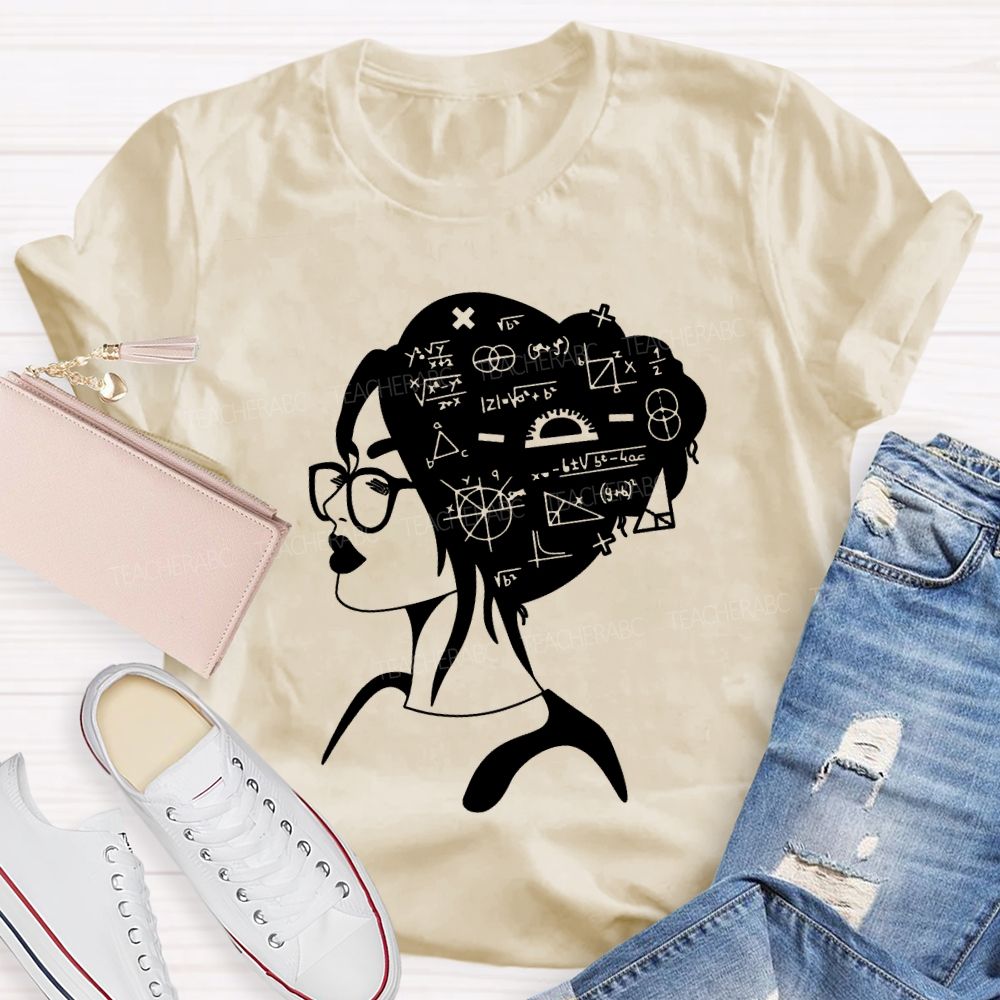 A Math Teacher Who Brainstorms T-shirt