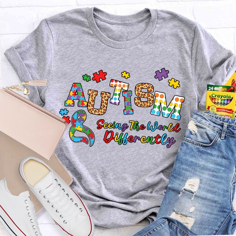 Autism Seeing The World Differently T-shirt