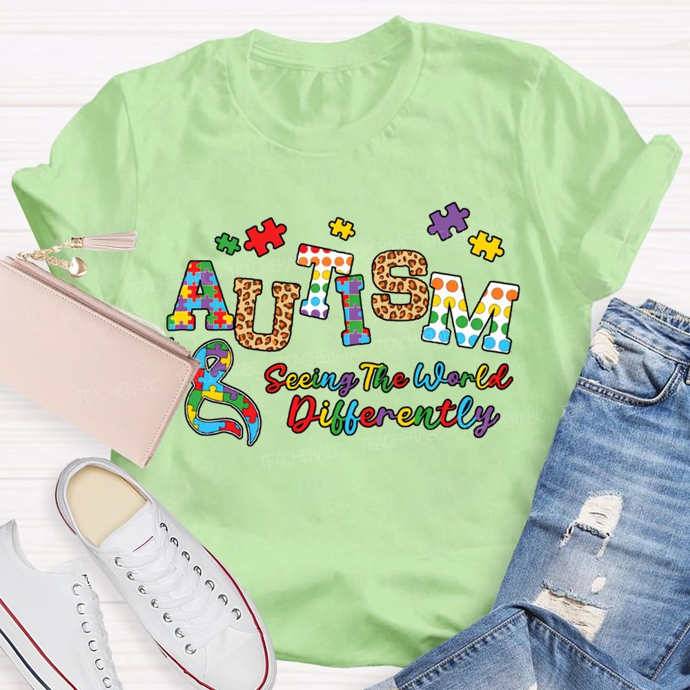 Autism Seeing The World Differently T-shirt