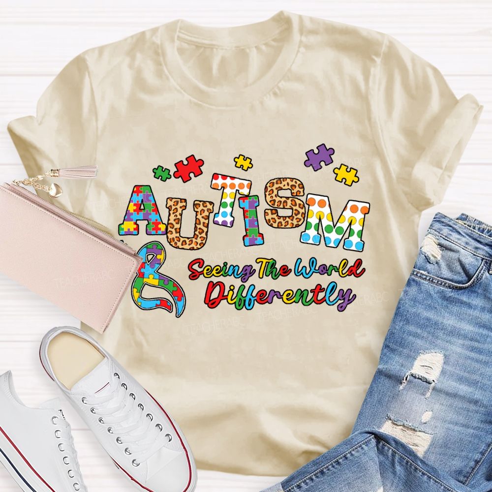 Autism Seeing The World Differently T-shirt