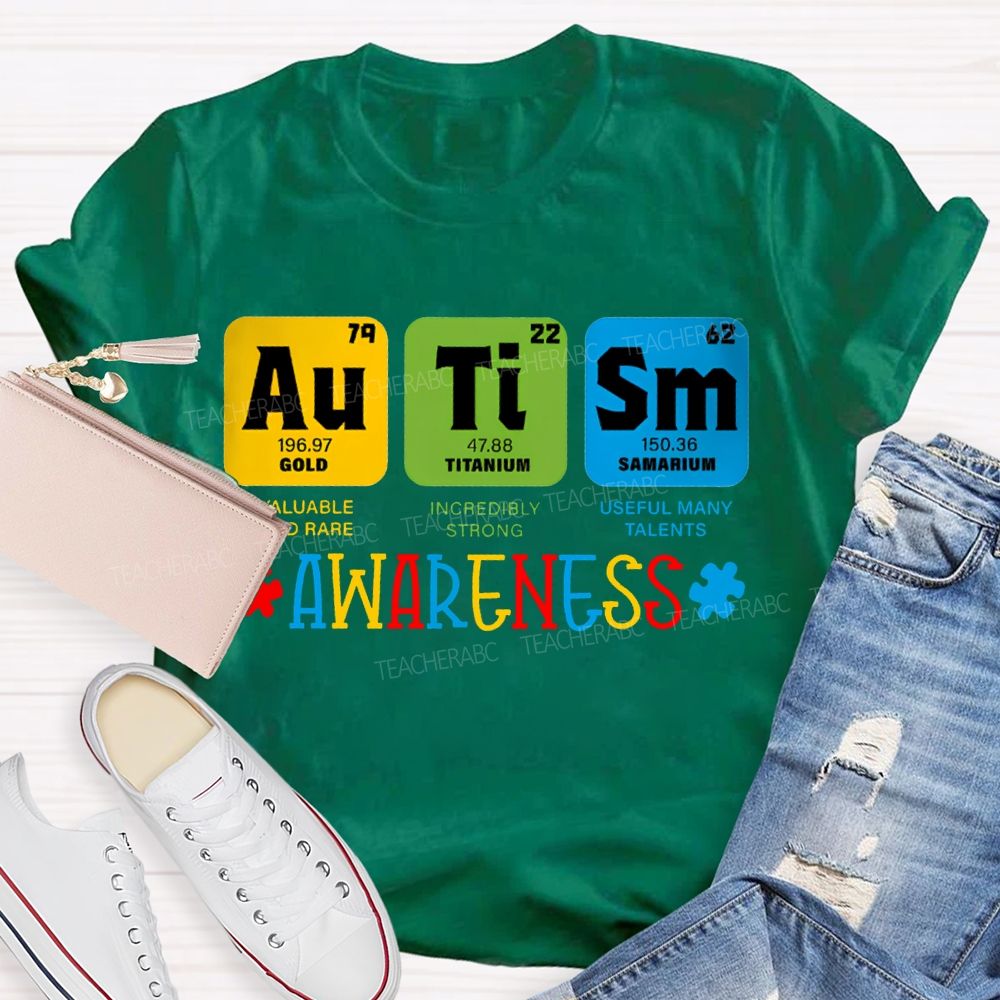 Autism Awareness Incredibly Strong Useful Many Talents T-shirt