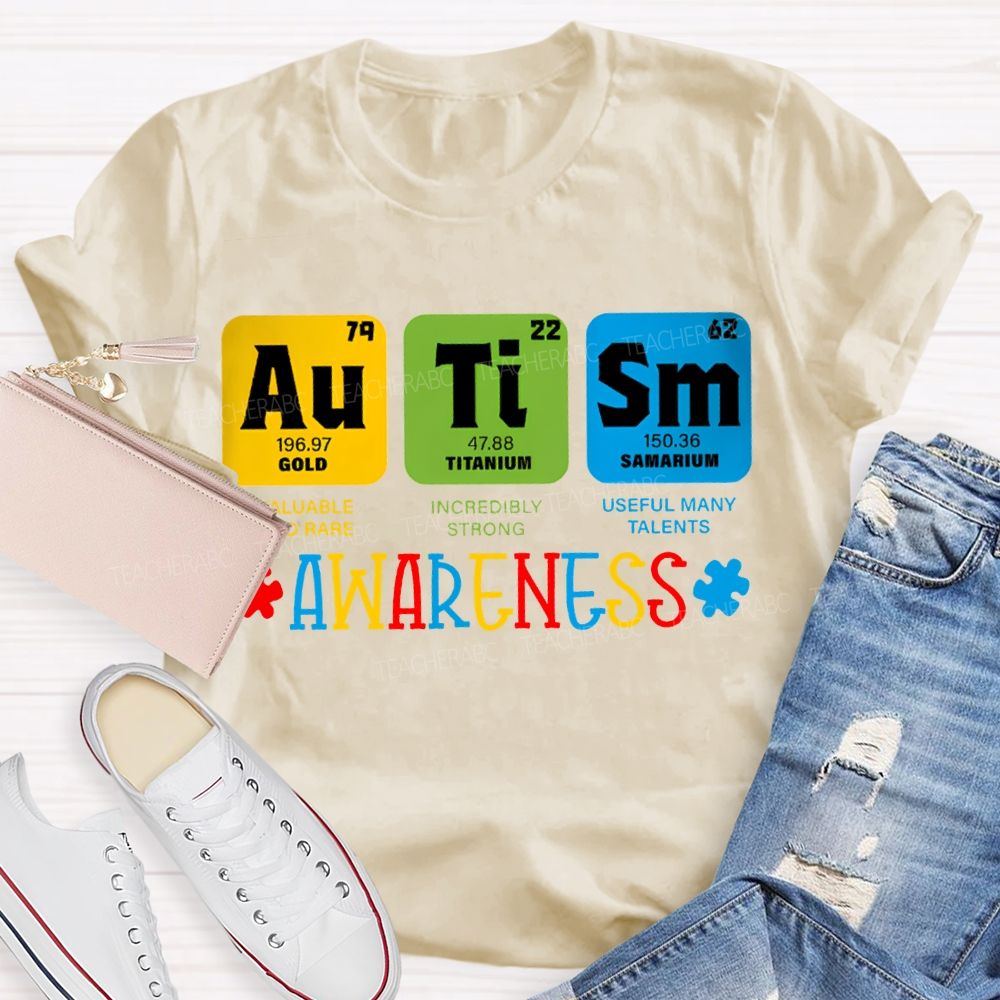 Autism Awareness Incredibly Strong Useful Many Talents T-shirt