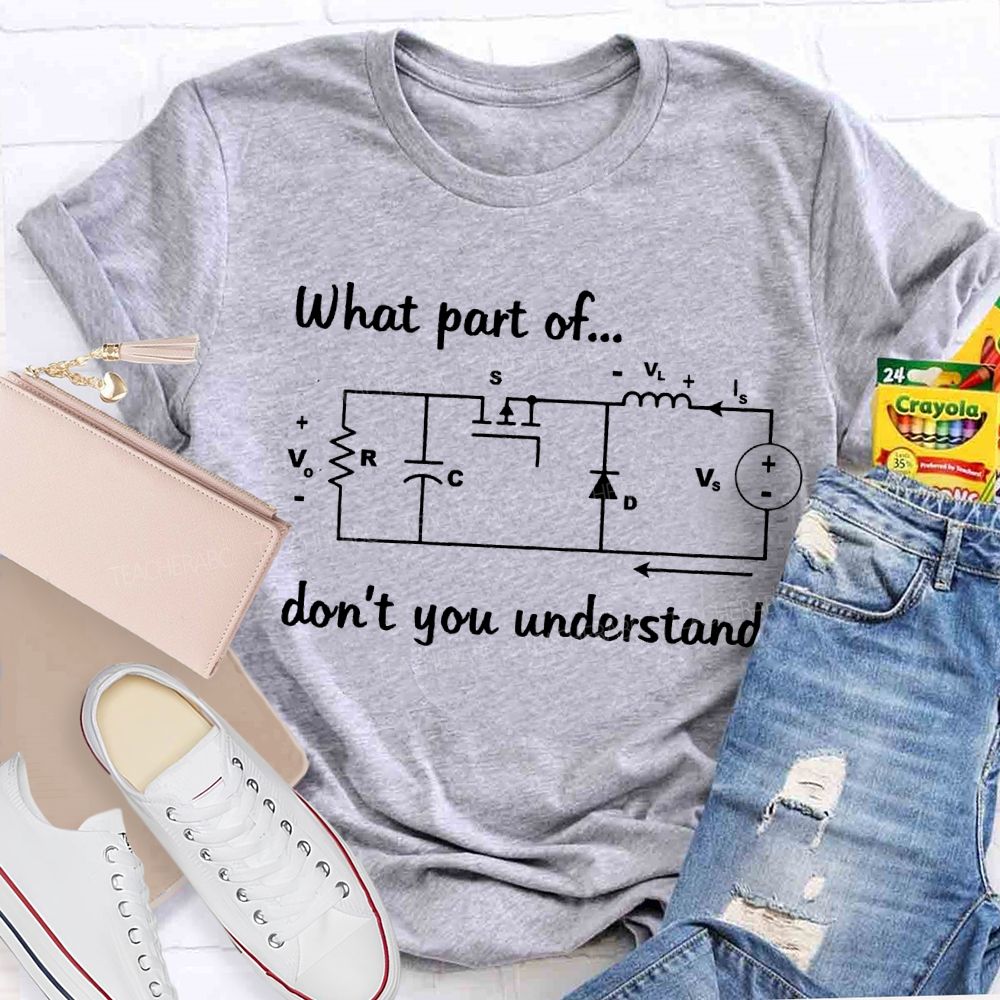 What Part Of Don'T You Understand Difficult Math Problems T-shirt