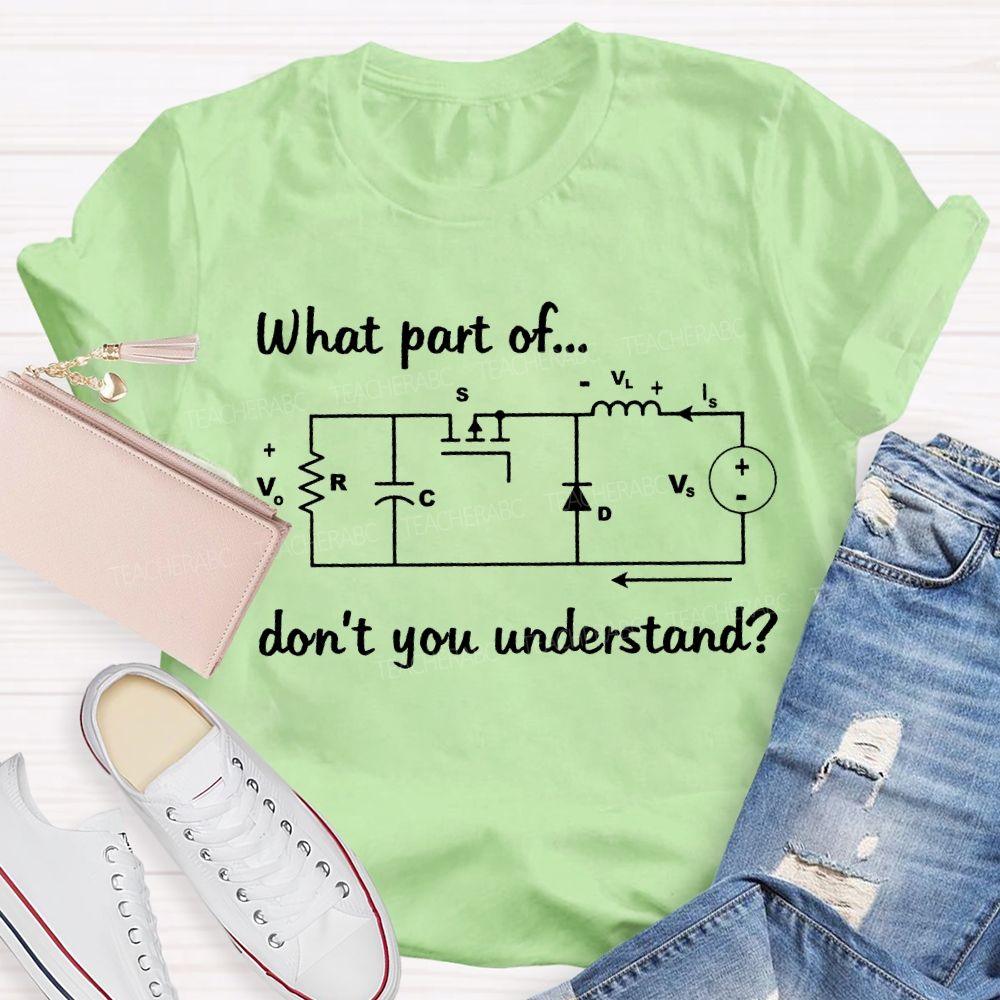What Part Of Don'T You Understand Difficult Math Problems T-shirt