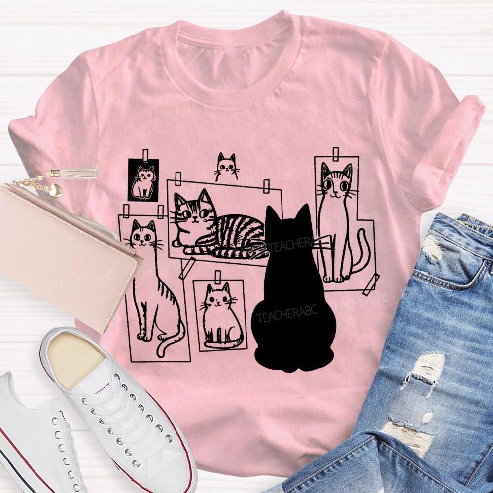 Cat Gallery This Is Art And This Is Artist Cat T-shirt