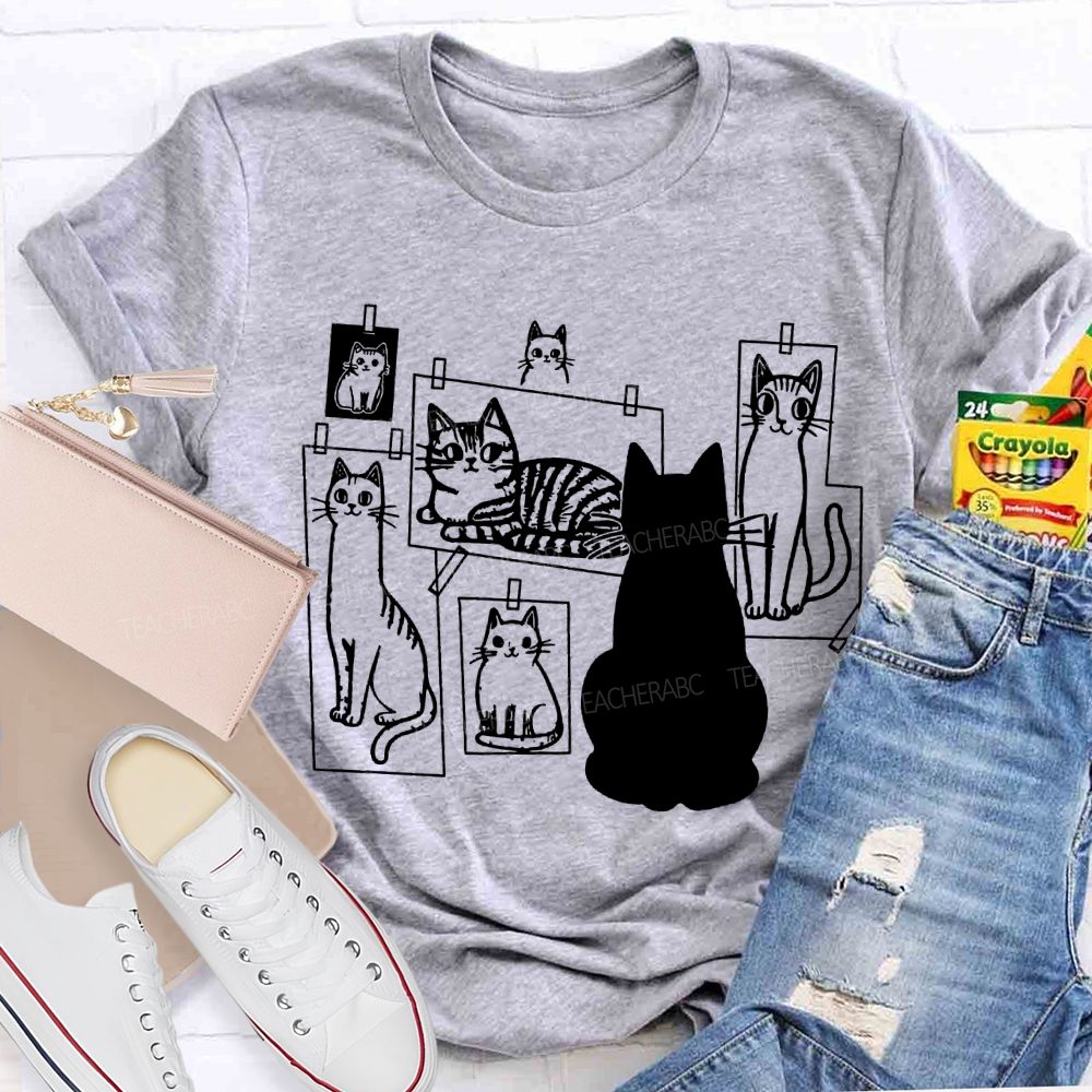 Cat Gallery This Is Art And This Is Artist Cat T-shirt