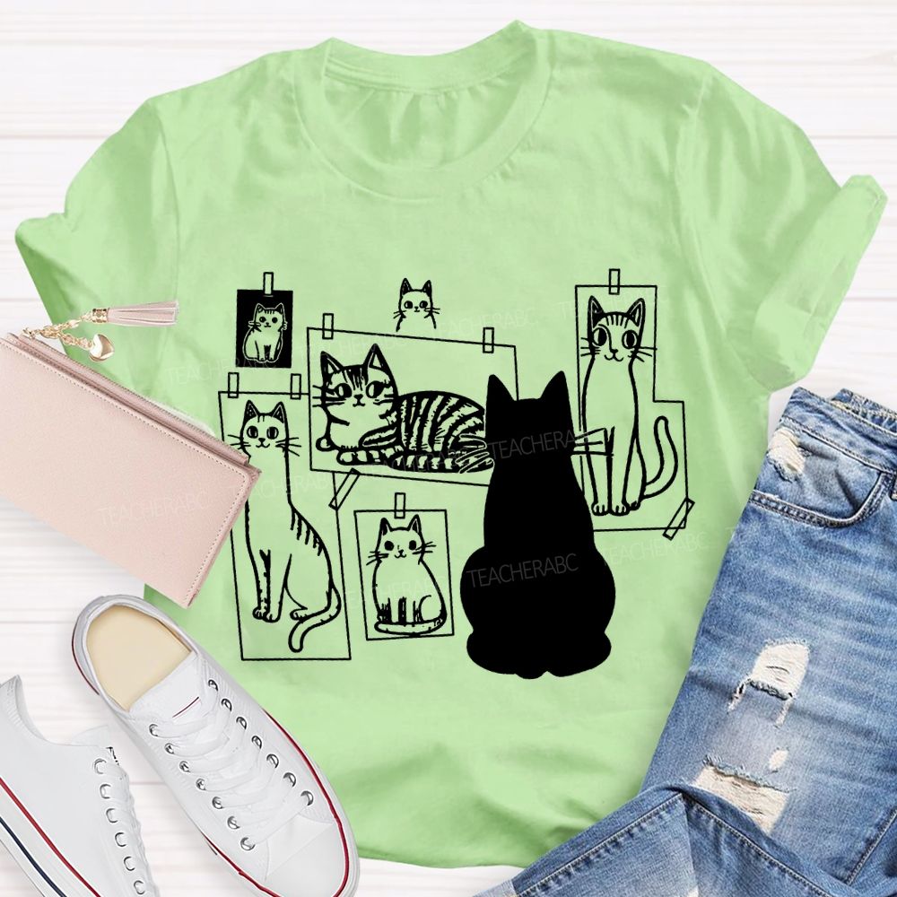 Cat Gallery This Is Art And This Is Artist Cat T-shirt