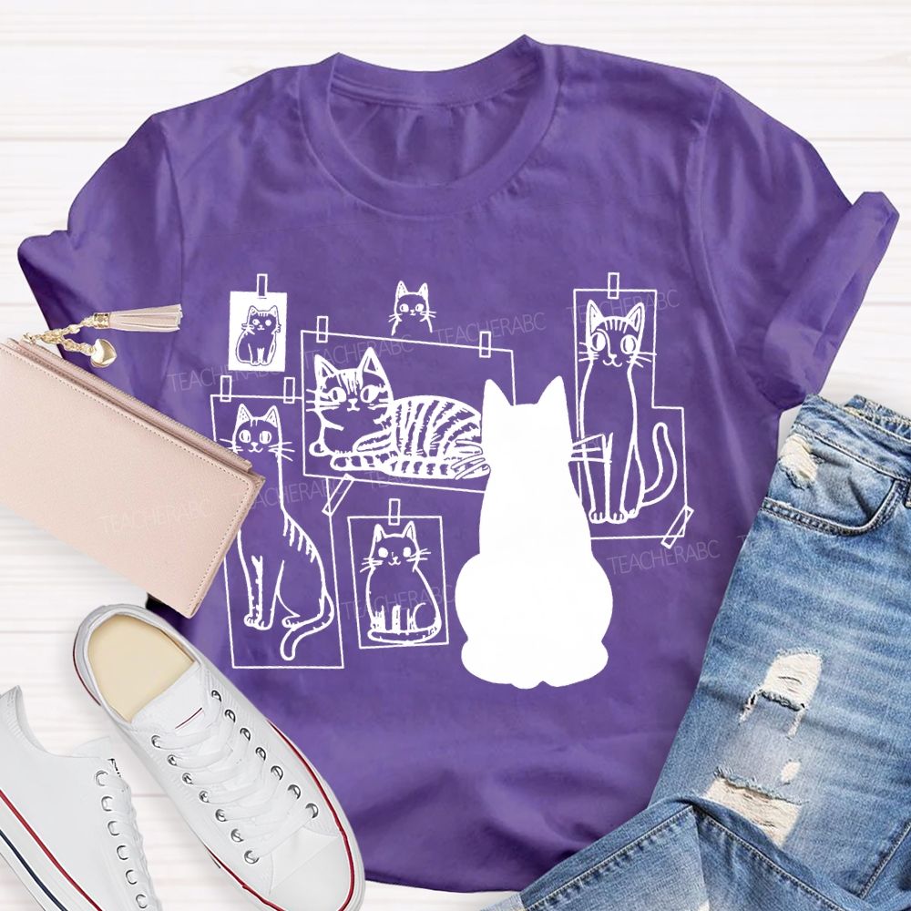 Cat Gallery This Is Art And This Is Artist Cat T-shirt