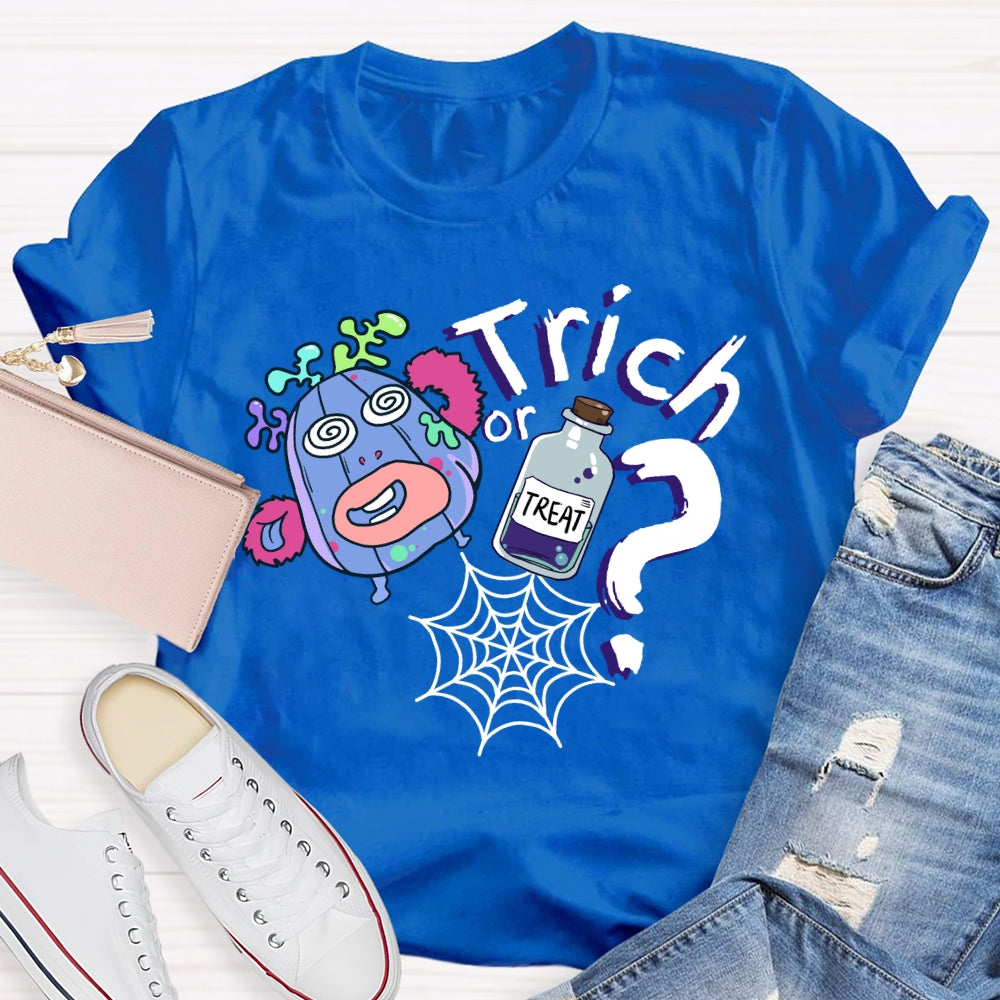Trick Or Treat Cell Science Teacher T-shirt