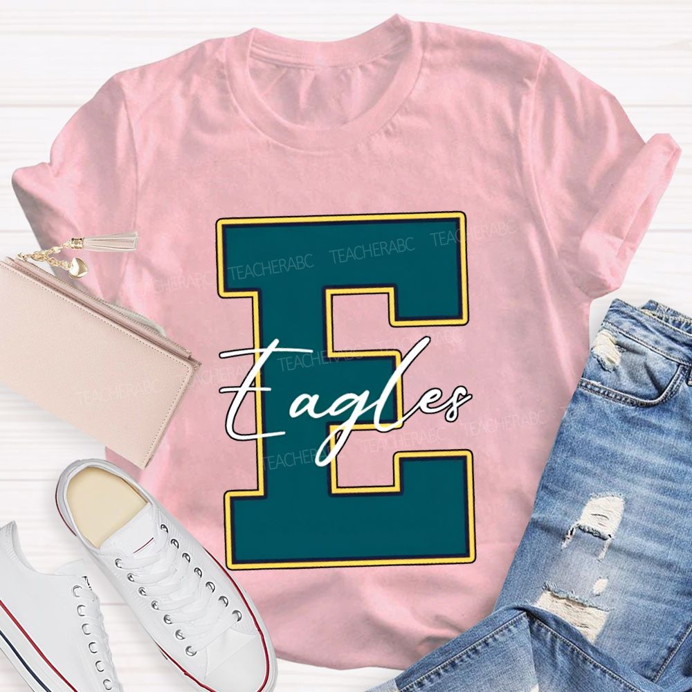 Personalized Mascot Colorful Font Mascot T-shirt