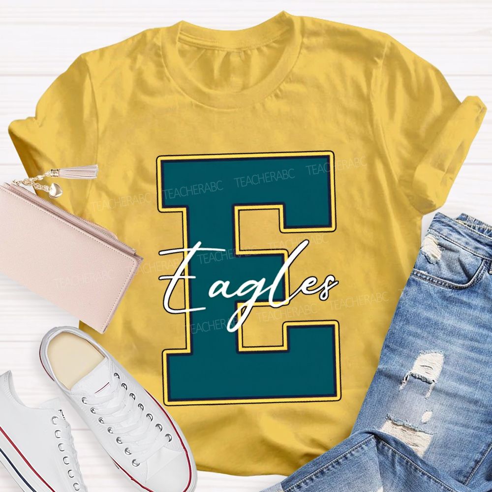 Personalized Mascot Colorful Font Mascot T-shirt