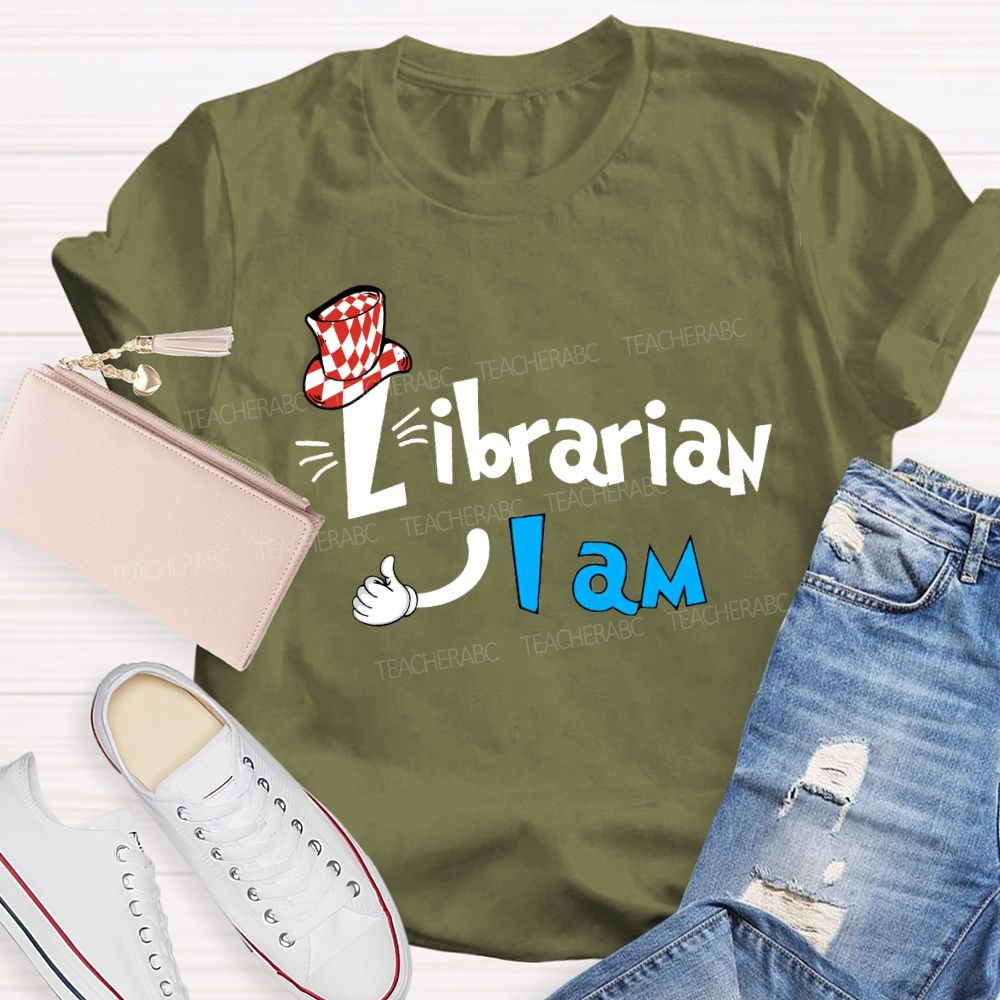 Librarian I Am T-shirt