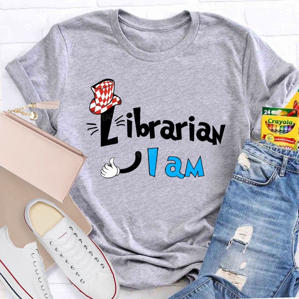 Librarian I Am T-shirt