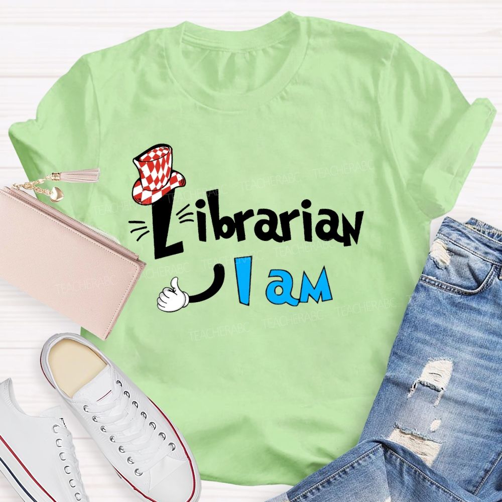 Librarian I Am T-shirt