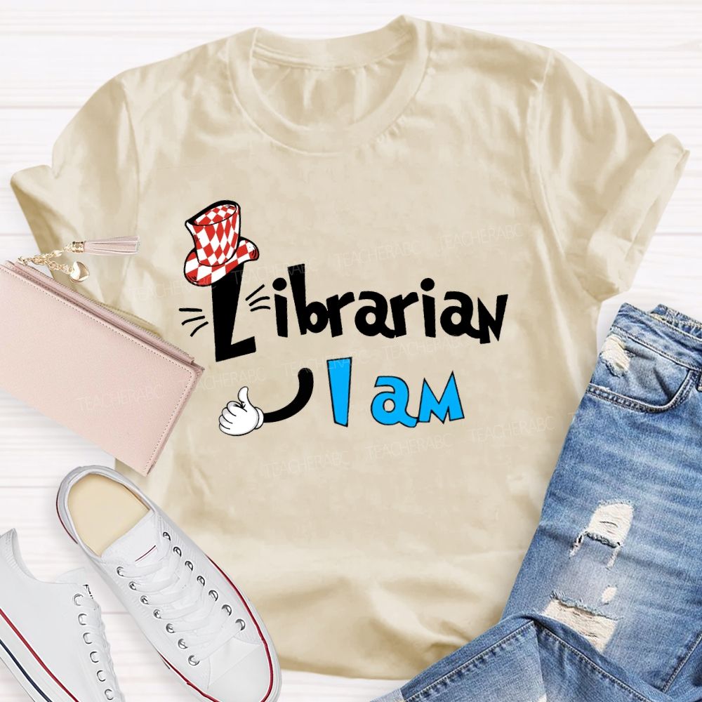 Librarian I Am T-shirt