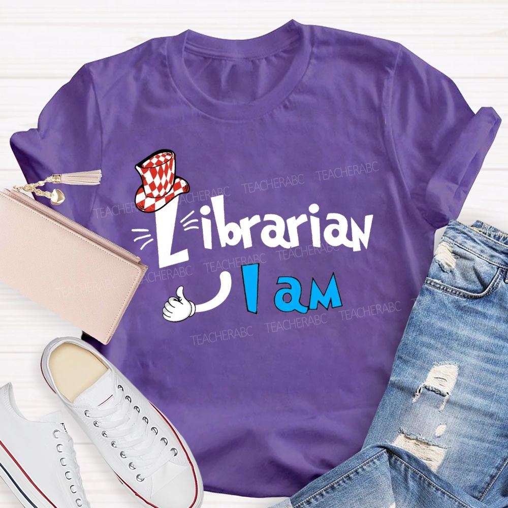 Librarian I Am T-shirt