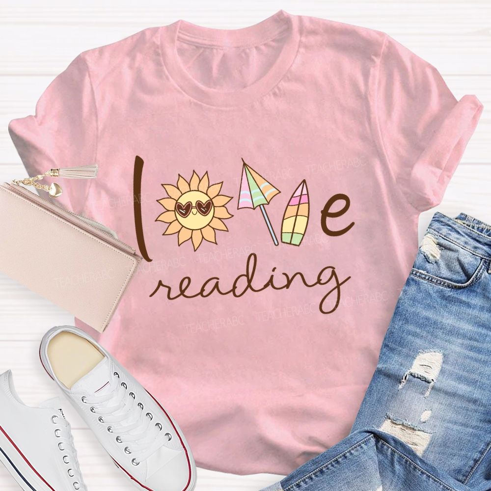 Love Reading Sunshine T-shirt
