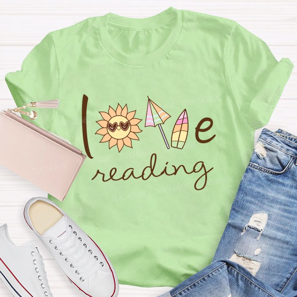 Love Reading Sunshine T-shirt