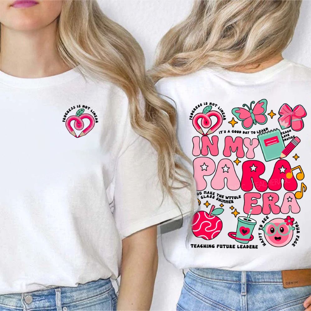 Personalized Name In My Para Era It'S A Good Day To Learn Double Printed T-shirt