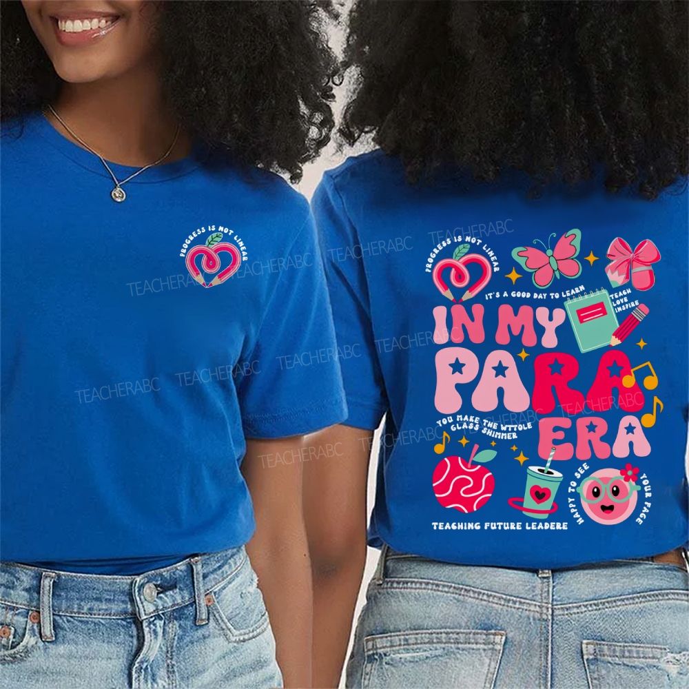 Personalized Name In My Para Era It'S A Good Day To Learn Double Printed T-shirt