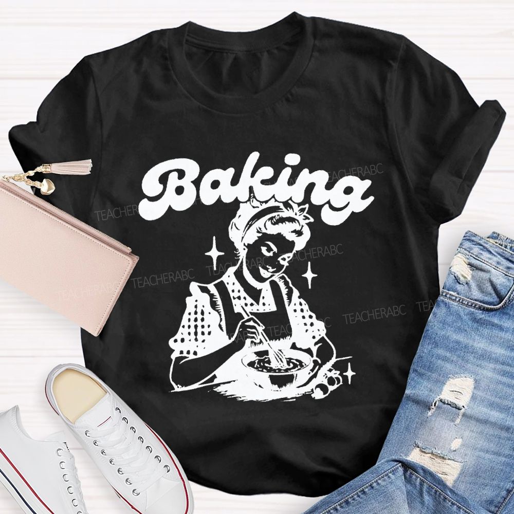 Lunch Lady Baking Feed Each Child T-shirt