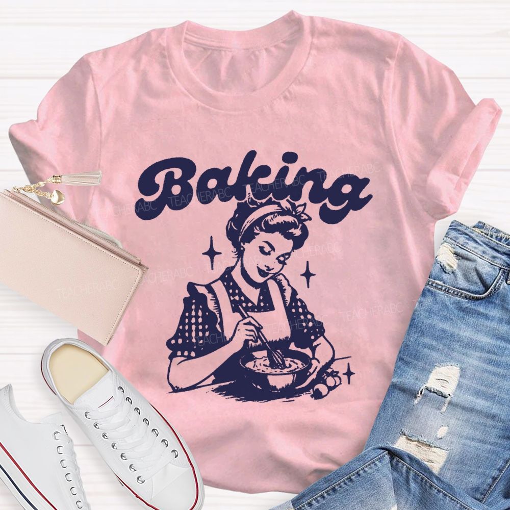 Lunch Lady Baking Feed Each Child T-shirt