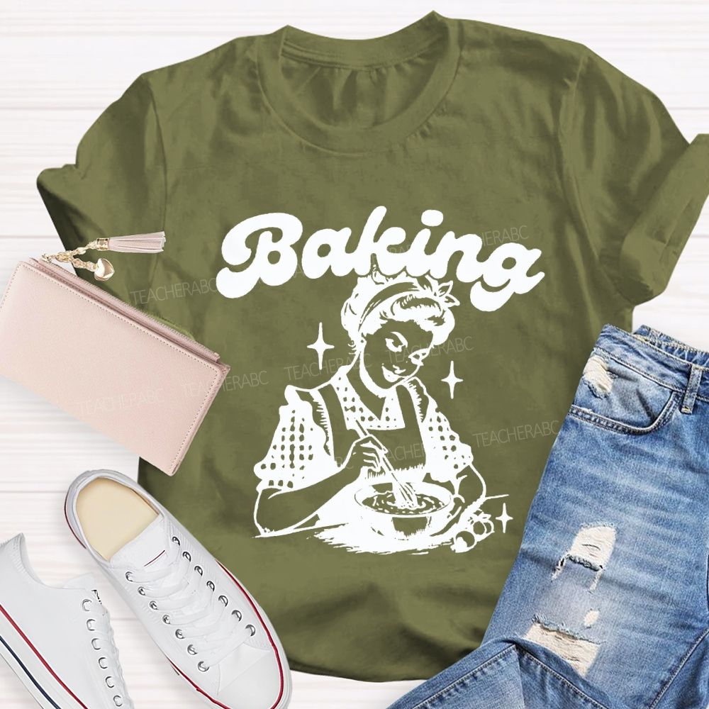 Lunch Lady Baking Feed Each Child T-shirt