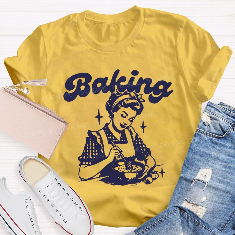 Lunch Lady Baking Feed Each Child T-shirt
