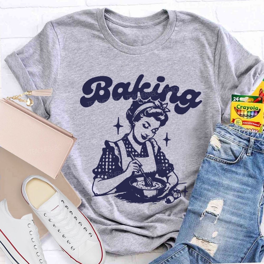 Lunch Lady Baking Feed Each Child T-shirt