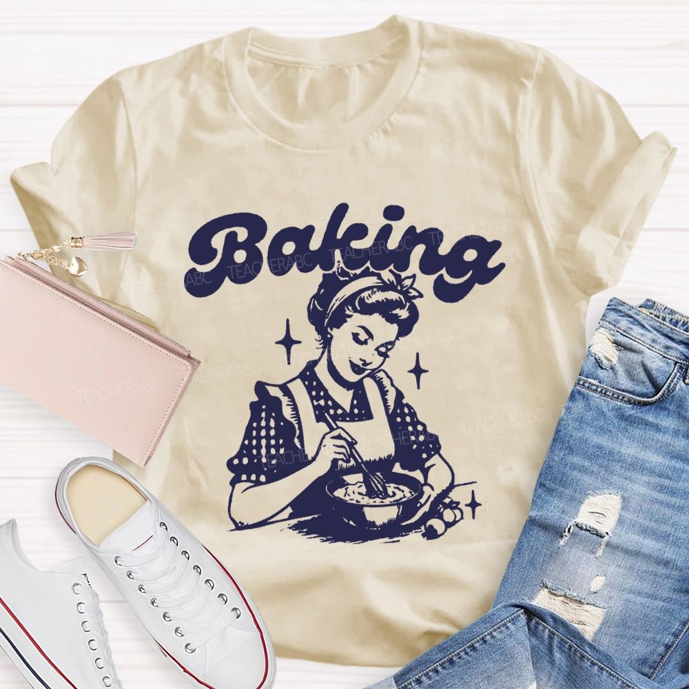 Lunch Lady Baking Feed Each Child T-shirt